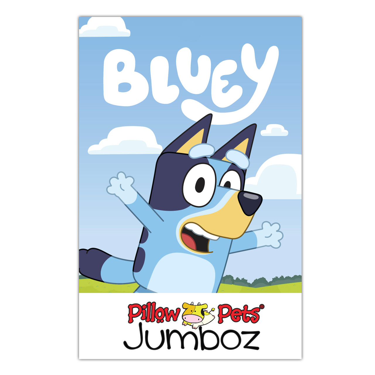 BBC Bluey Jumbo 30" Plush Pillow Pet - Image 7