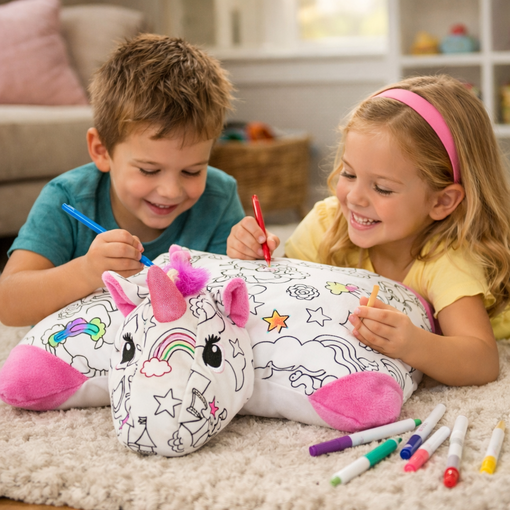 Color On Unicorn Pillow Pet - Image 5