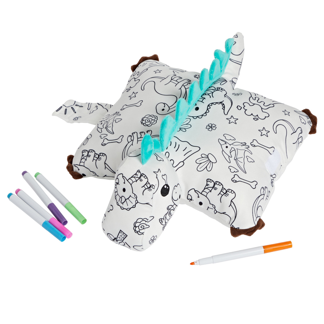 Color On Dinosaur Pillow Pet - Image 2