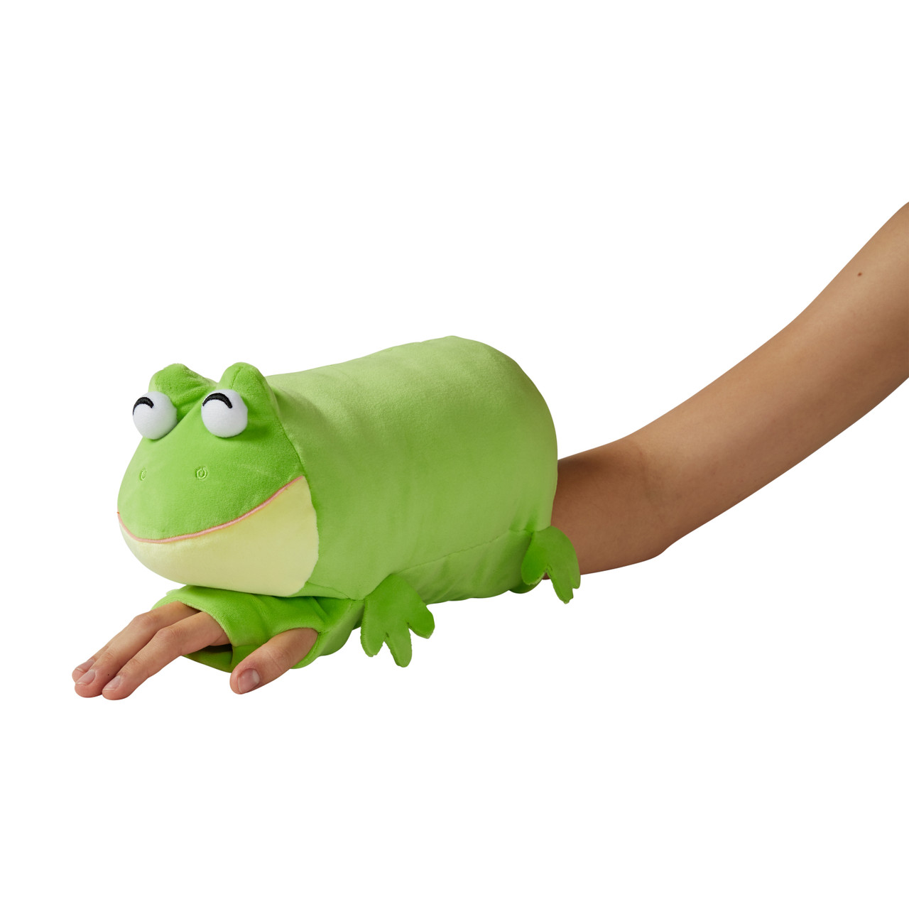 Buddy on the Go Plush - Finley Frog - Image 2
