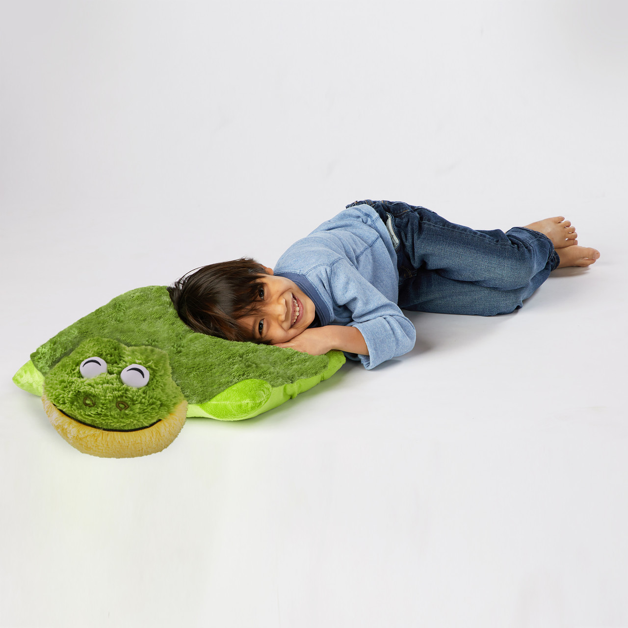 Friendly Frog Plush Pillow Pet - Image 5