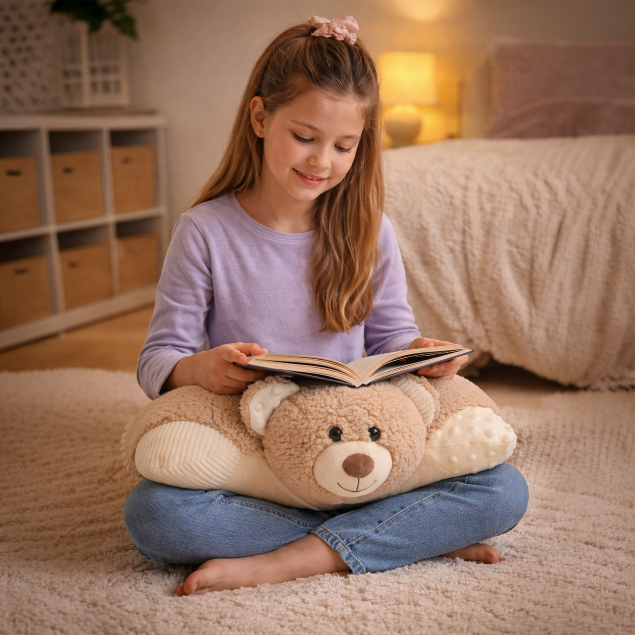 Hiro Bear Weighted Pillow Pet - Image 5