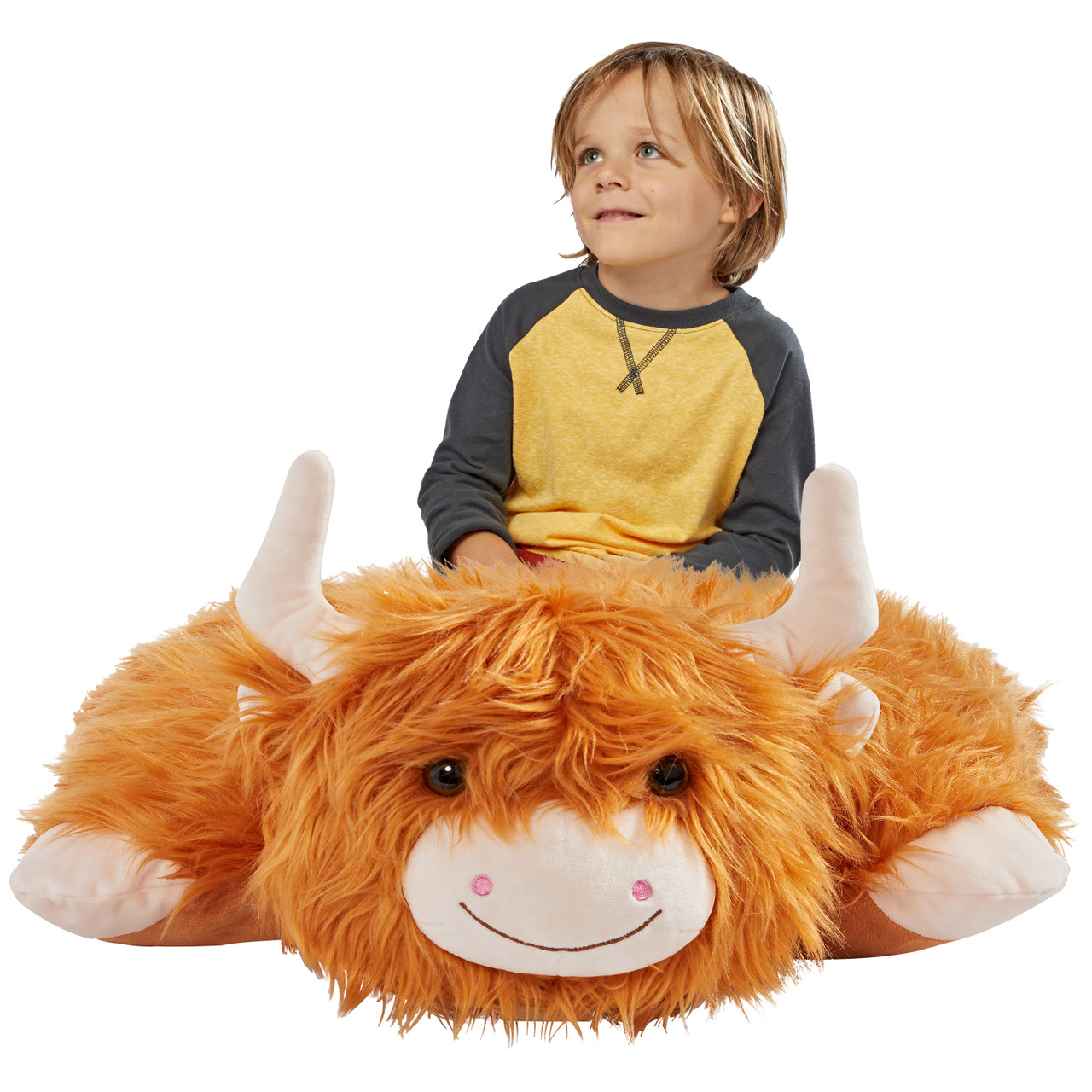 Highland Cow Jumbo 30" Plush Pillow Pet - Image 3