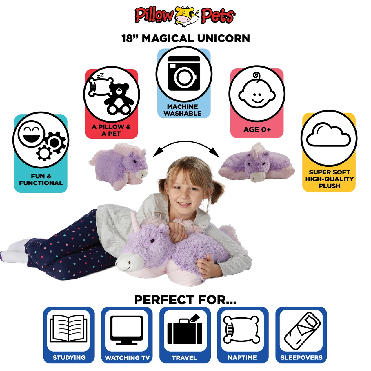 Magical Unicorn Pillow Pet - Image 6