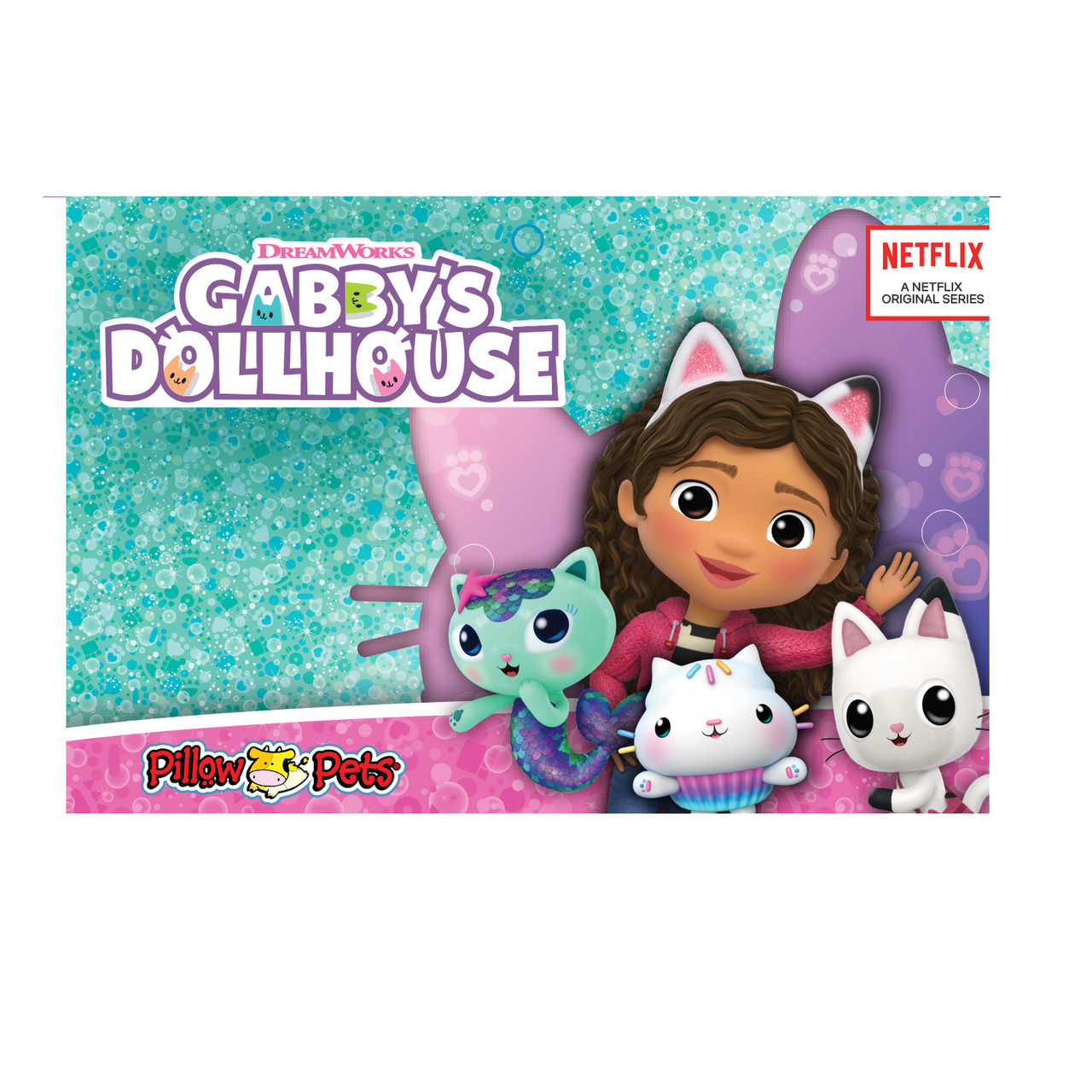NBCU Gabby's Dollhouse Pandy Paws Plush Pillow Pet - Image 6