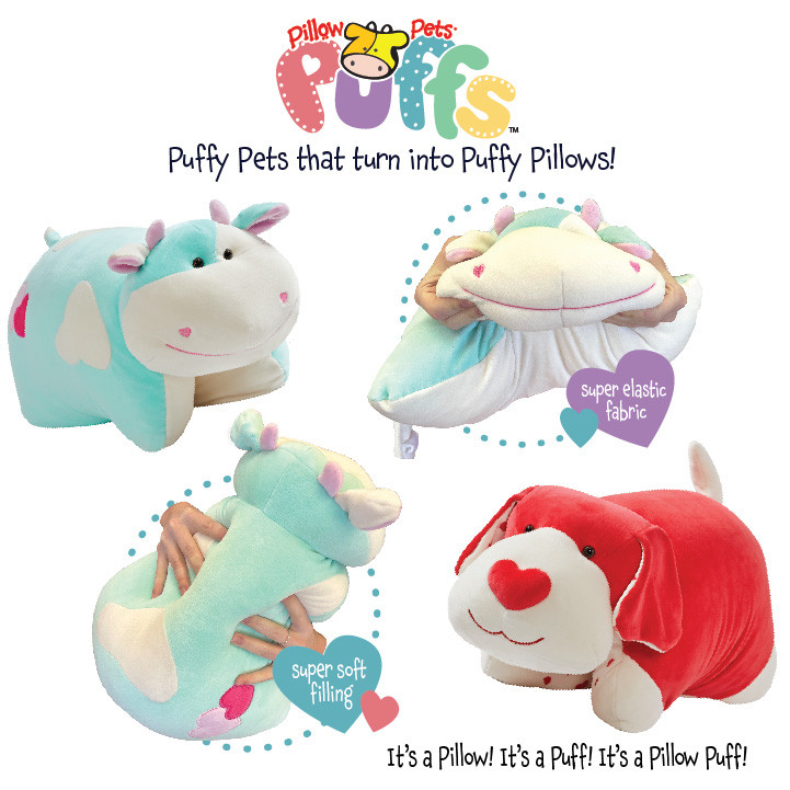 Love Cow Plush Pillow Pet Puff - Image 5