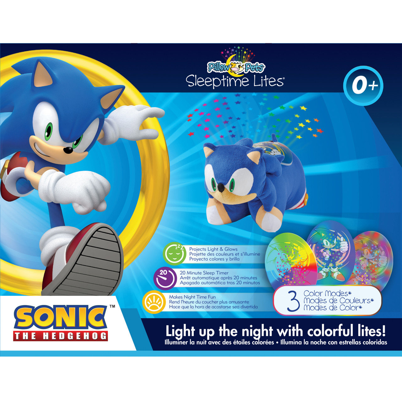 SEGA Sonic the Hedgehog Plush Sleeptime Lite - Image 8