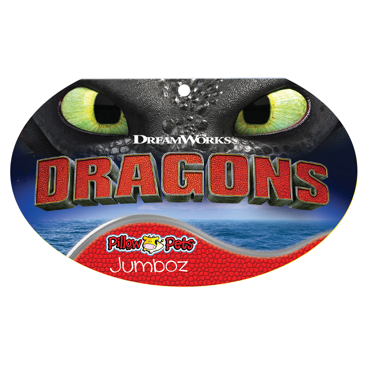How to Train Your Dragon Toothless Jumbo 30" Plush Pillow Pet - Image 6