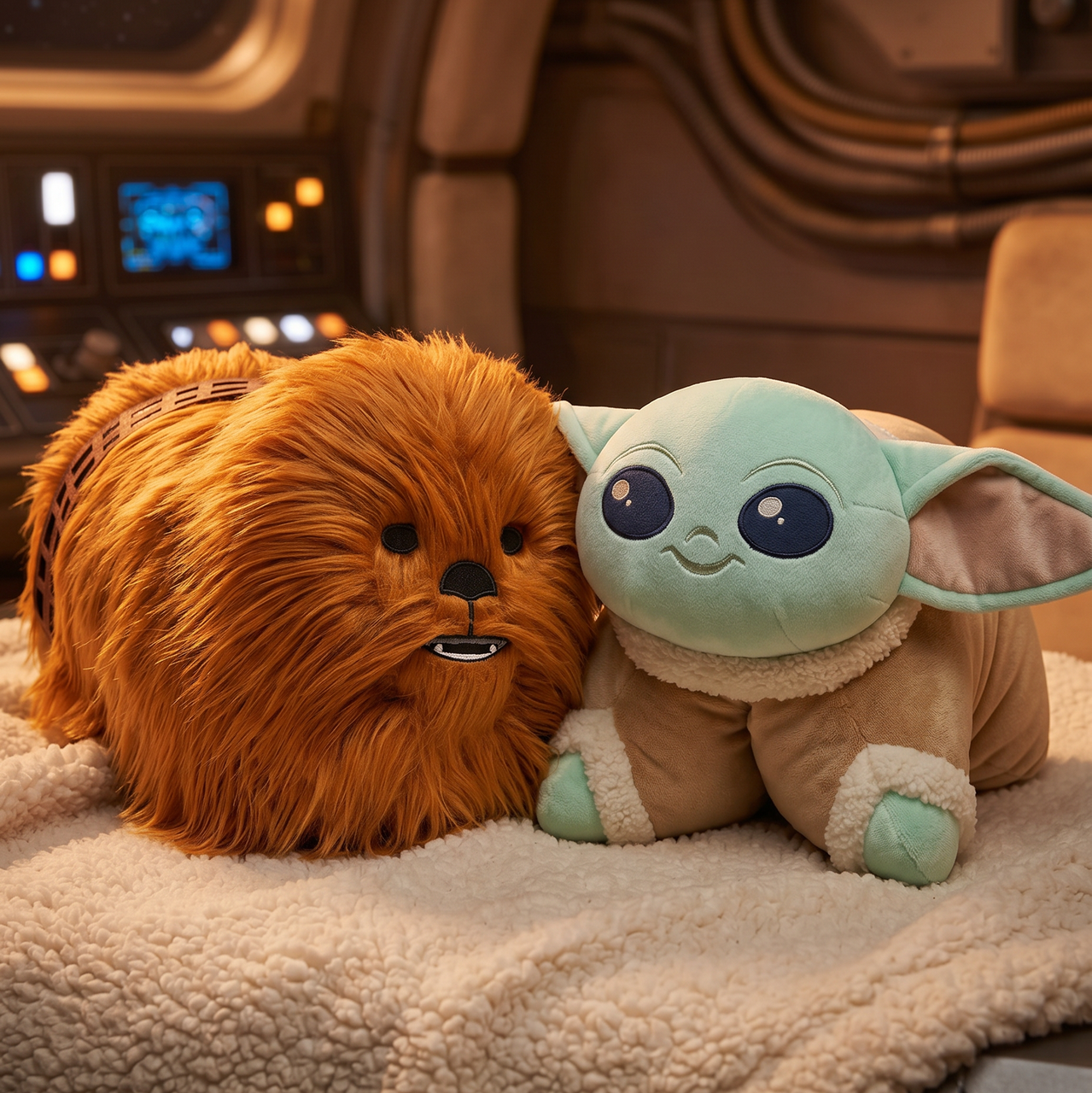 Disney Star Wars Baby Yoda Plush Pillow Pet - Image 4