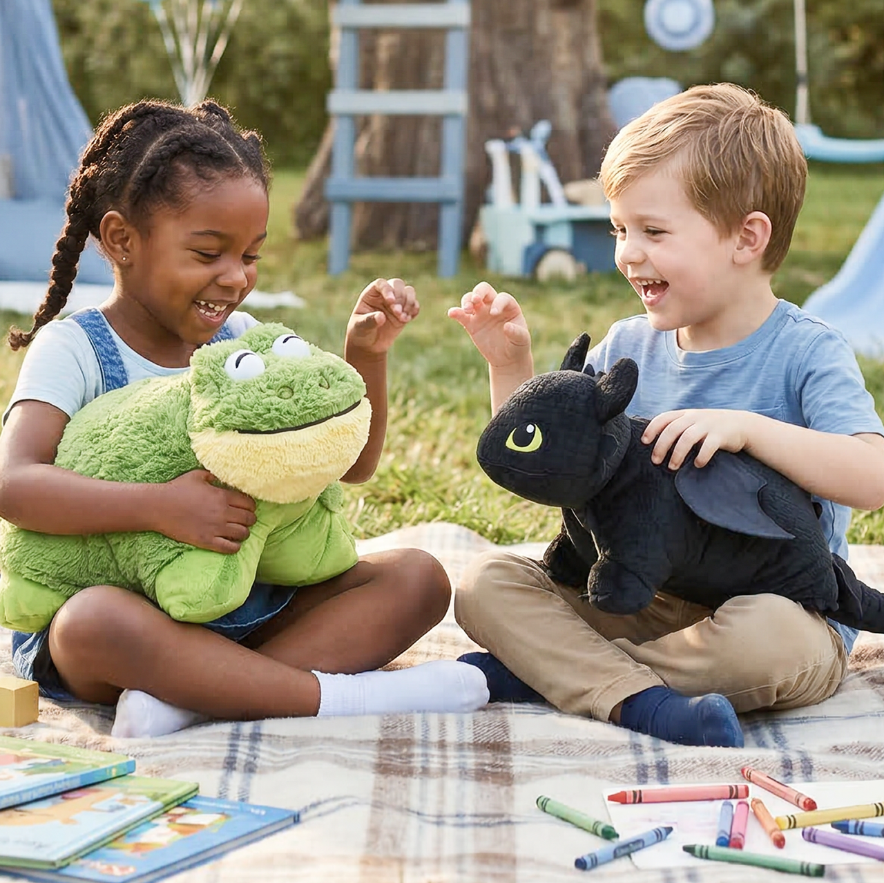 Friendly Frog Plush Pillow Pet - Image 3