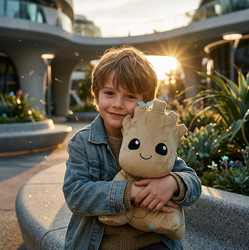 Marvel Guardians of the Galaxy Groot Plush Pillow Pet - Image 3