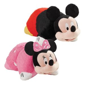 Disney Pink Minnie Mouse and Mickey Mouse Plush Pillow Pet Combo Pack